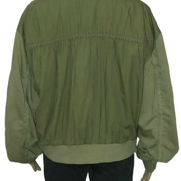 Free People We The Free Karma Bomber Jacket Top New S - Picture 7 of 9